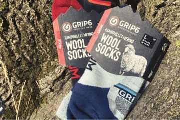 Grip6 Merino wool socks