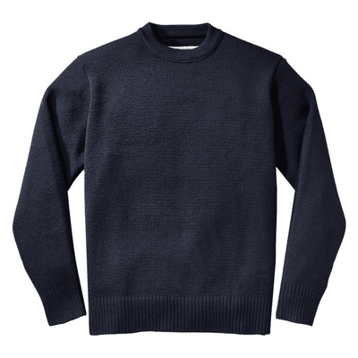 Filson Heavyweight Merino Wool Guide Sweater Navy