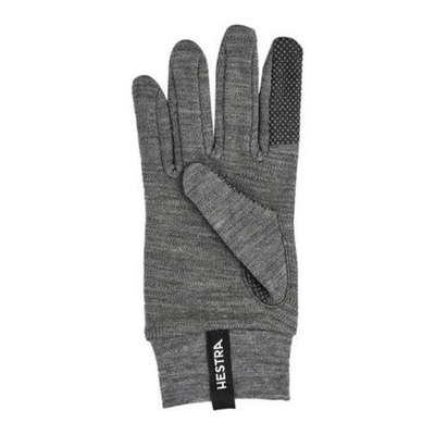 Hestra Merino Wool Touchpoint Glove Liner Gray
