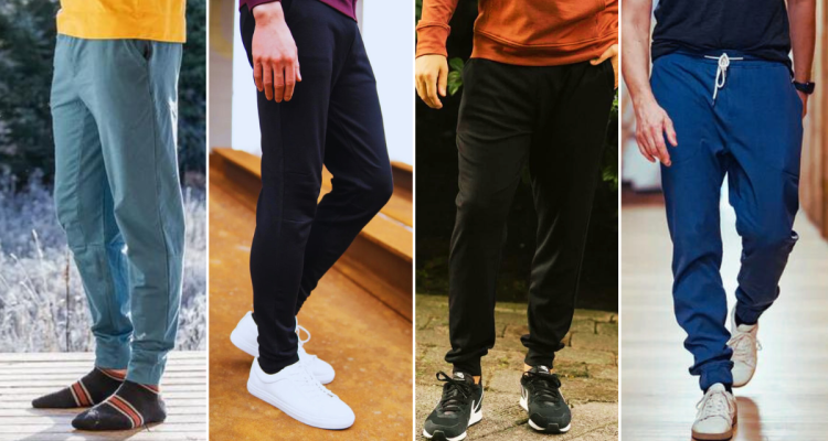 Four different styles of Merino Wool Joggers