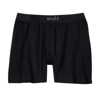Woolx Breathe Boxer Shorts Black